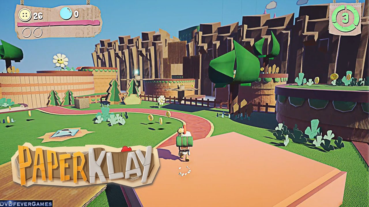 PAPER KLAY Demo - Steam Next Fest - PC (4K UHD 60fps, ULTRA PERFORMANCE) - DVDfeverGames