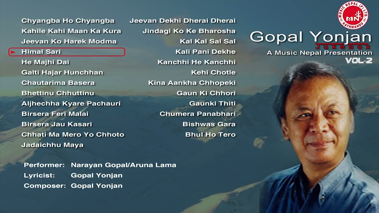 Gopal Yonjan |  Hits Nepali Collection | Nepali Hit Songs of Gopal Yonjan |Music Nepal