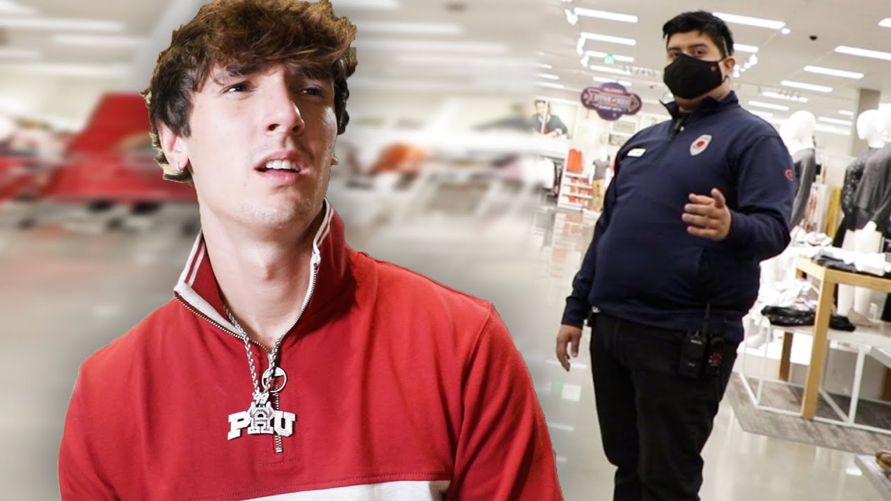 SECURITY KICKED US OUT...