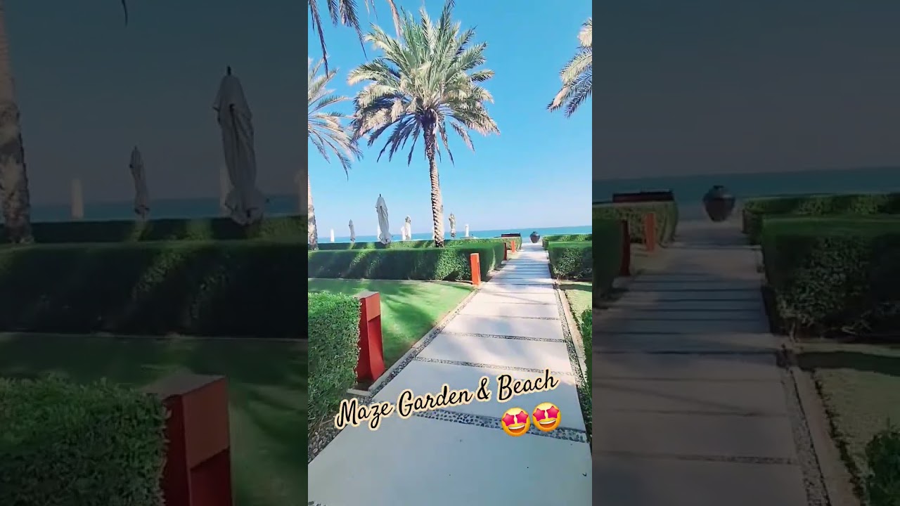 Maze Garden and Beach  