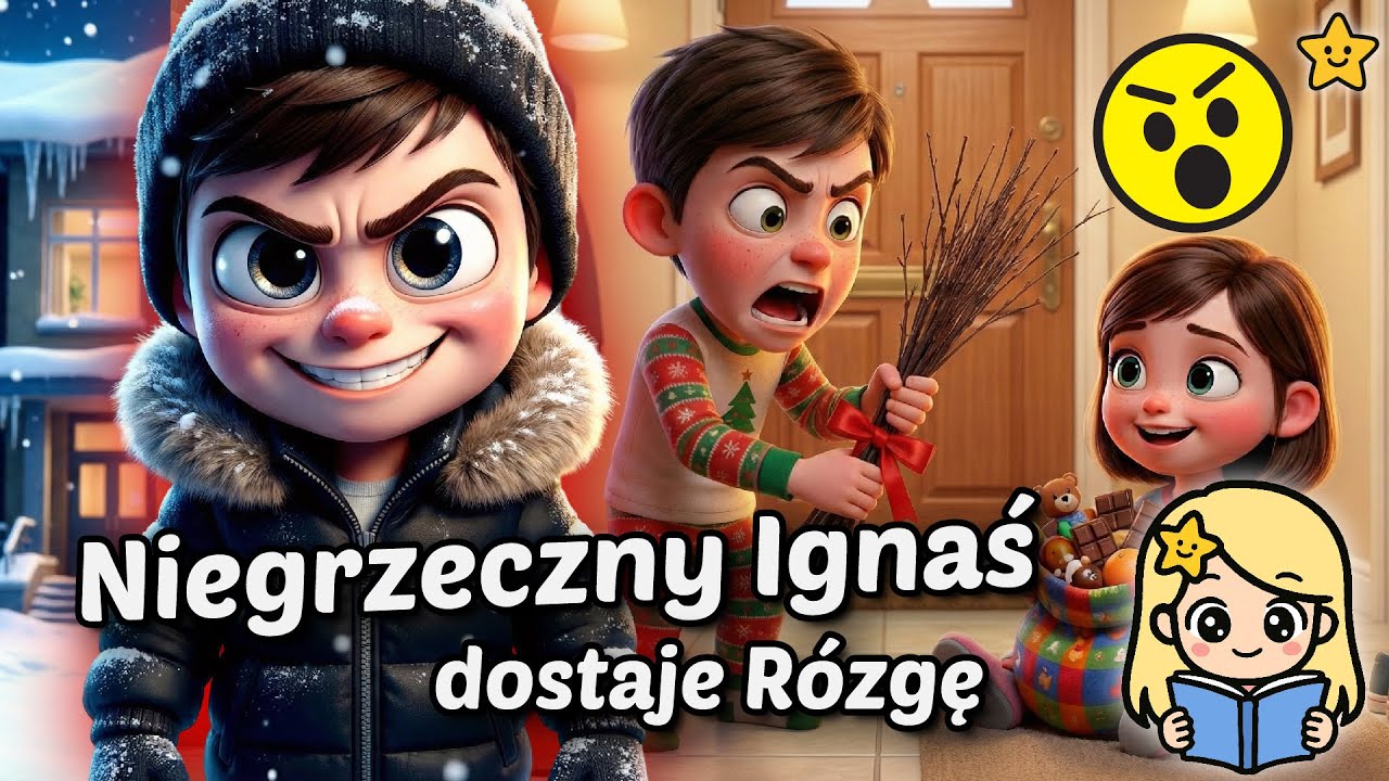 😏 Niegrzeczny Ignaś i Rózga od Mikołaja - Audiobook świąteczny 😏