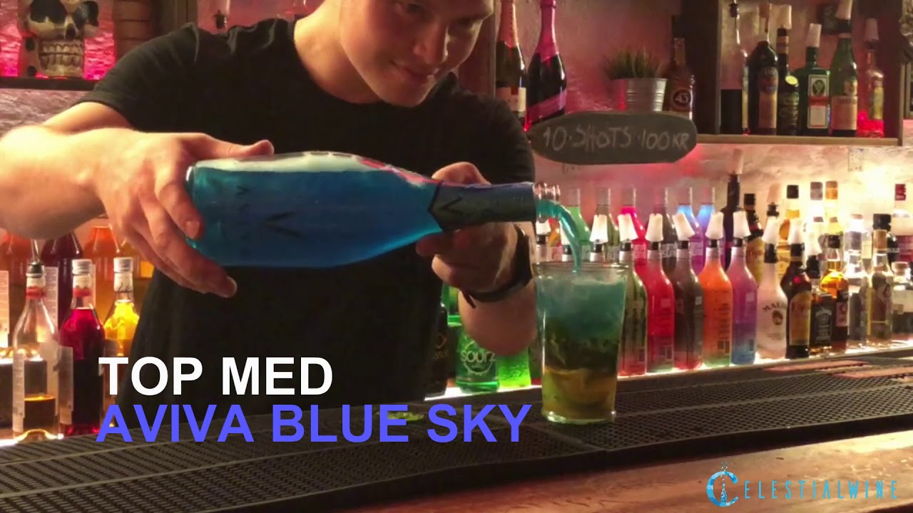 AVIVA COCKTAILS | AVIVA MOJITO BLUE SKY