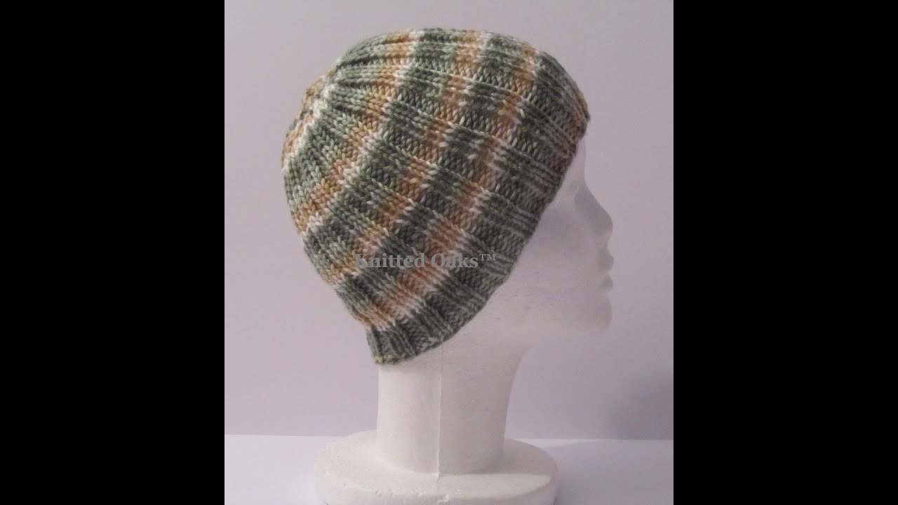 How to Decrease a Ribbed Hat [Re-Uploaded]
