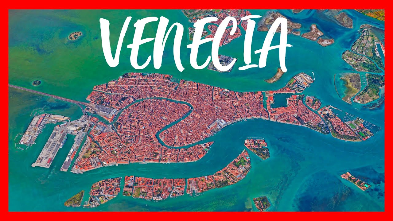 Aerial view of VENICE 🇮🇹 Italy