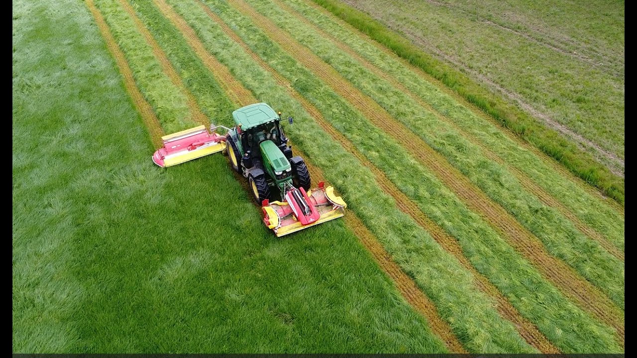 🍀Fauche 2024 ! John Deere et Pottinger🚜