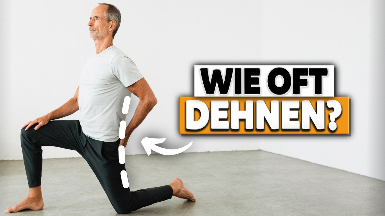 Wie oft sollte man sich die Woche dehnen