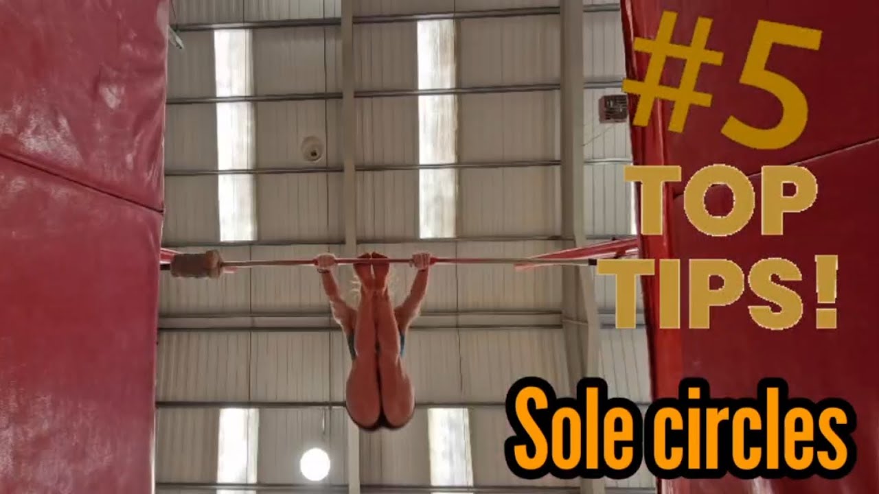 5 top tips for sole circles #gymnasticsbars #tips #tricks