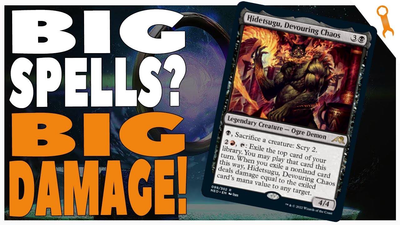 BIG SPELL DECK with Hidetsugu, Devouring Chaos 🛠 EDH Commander Deck Tech