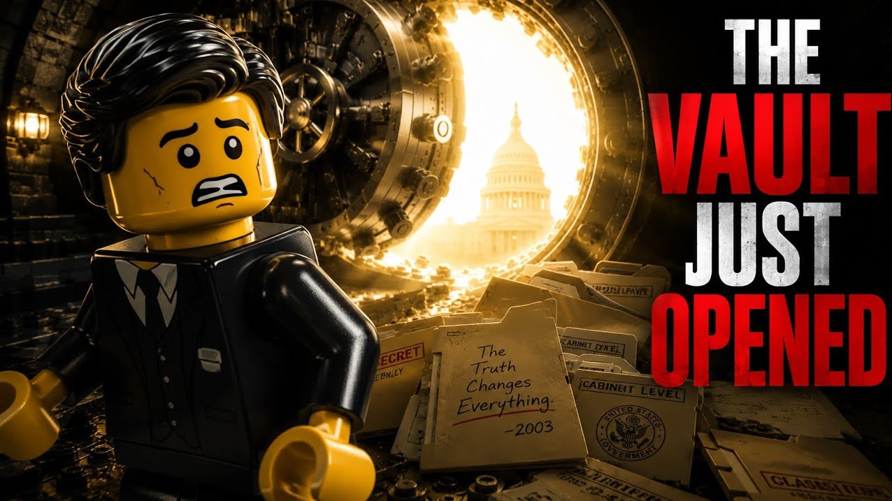 Trump's Dark Past SURFACES at the WORST TIME &mdash; The Vault Cracks Open | Lego Animation