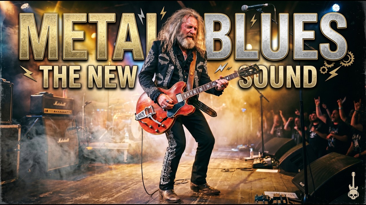 Phantom Metal Blues | Vintage Blues Rock Meets Heavy Metal Guitar Fire 🔥⚡