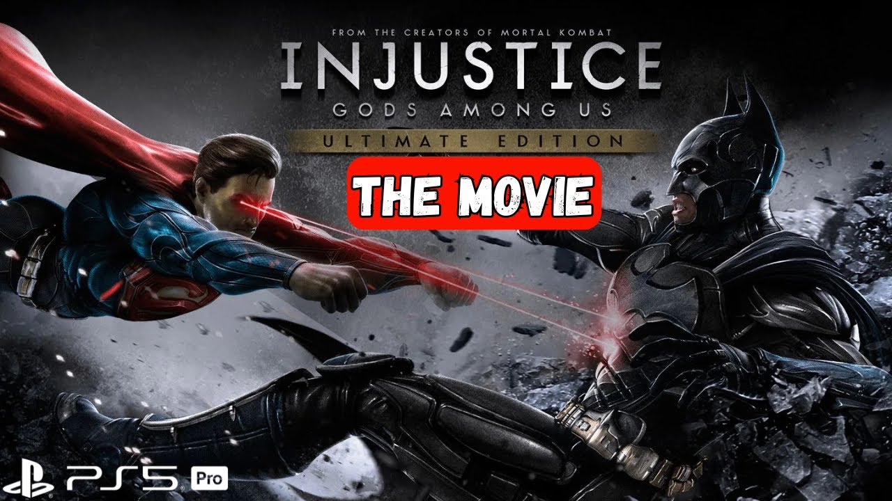 Injustice Gods Among Us - THE MOVIE - Full Walkthrough - [PS5 Pro] - No Commentary