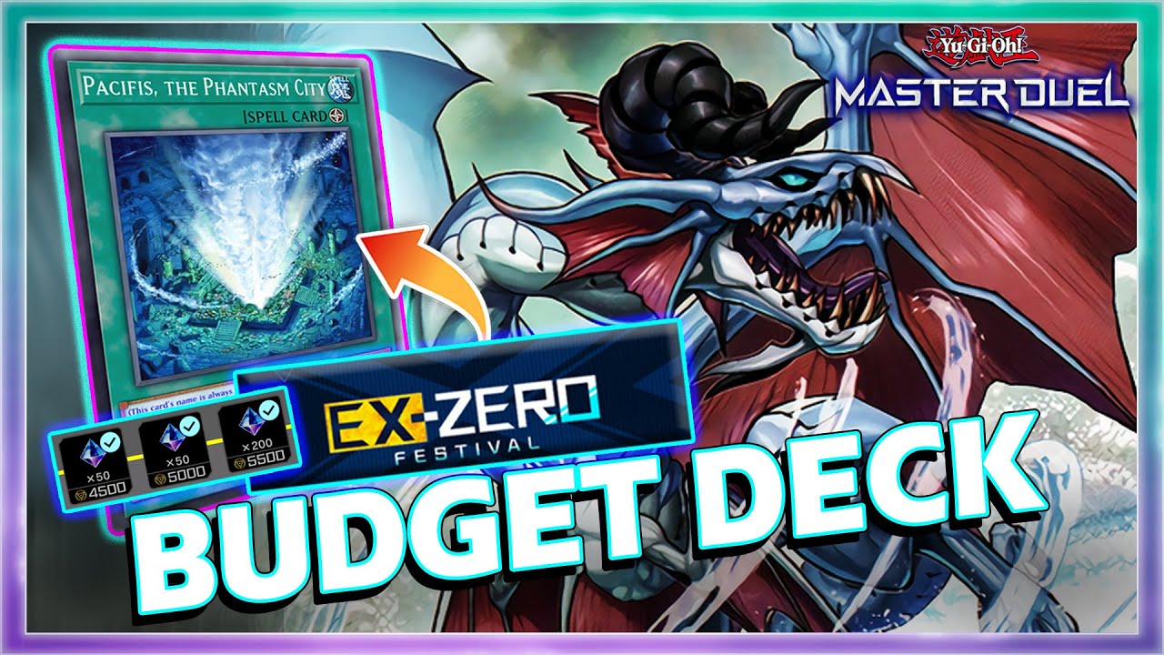 BUDGET FRIENDLY PHANTASM DECK FOR EX-ZERO FESTIVAL IN YUGIOH MASTER DUEL