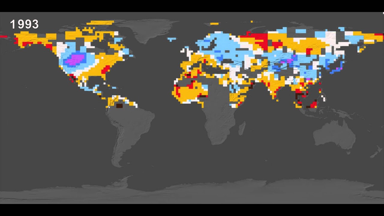 Summer Temperature Anomalies for the Northern Hemisphere, 1955-2011