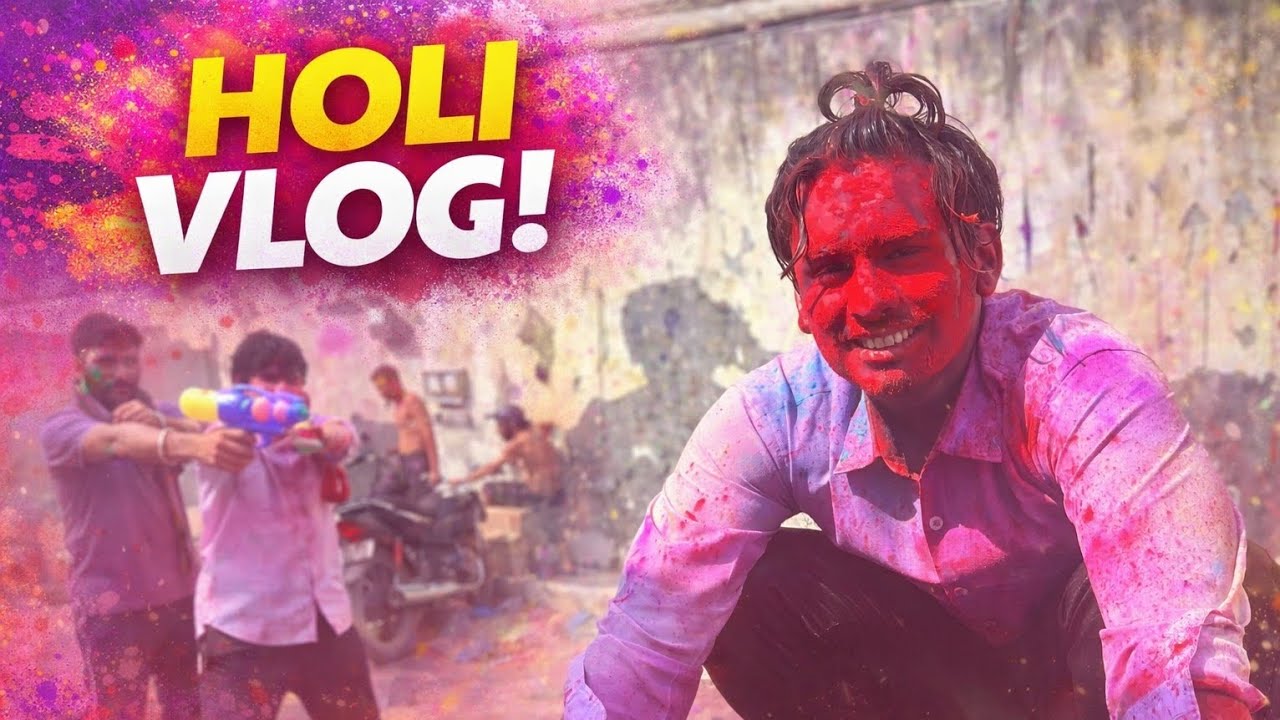 Holi 2026 Mein Yeh Kya Ho Gaya 😱🔥 | Crazy Holi Vlog | Rachit Kaushik