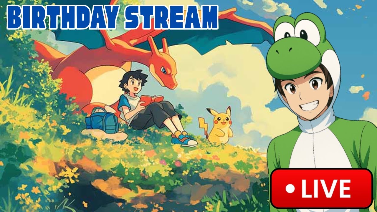 Pokemon Birthday Stream!