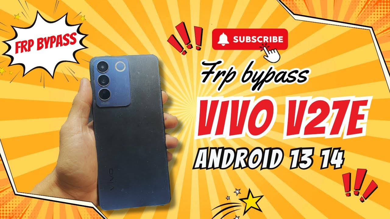 VIVO V27E FRP BYPASS ANDROID 14 | VIVO V27E (V2237) GOOGLE ACCOUNTBYPASS#realmec51frpbypass#FRPBYPAS