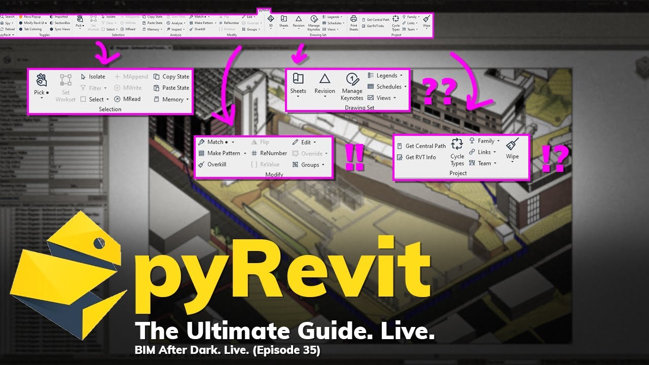 pyRevit - The Ultimate Guide (Live) w/Ehsan
