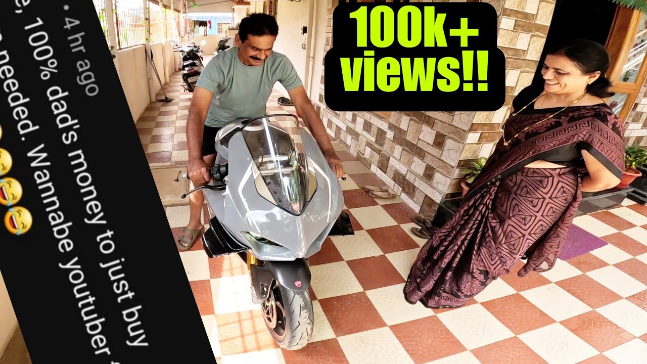iss bande ne kaha ki mein baap ka paise uda raha hoon!🫠 | DAD ON THE DUCATI🔥😍