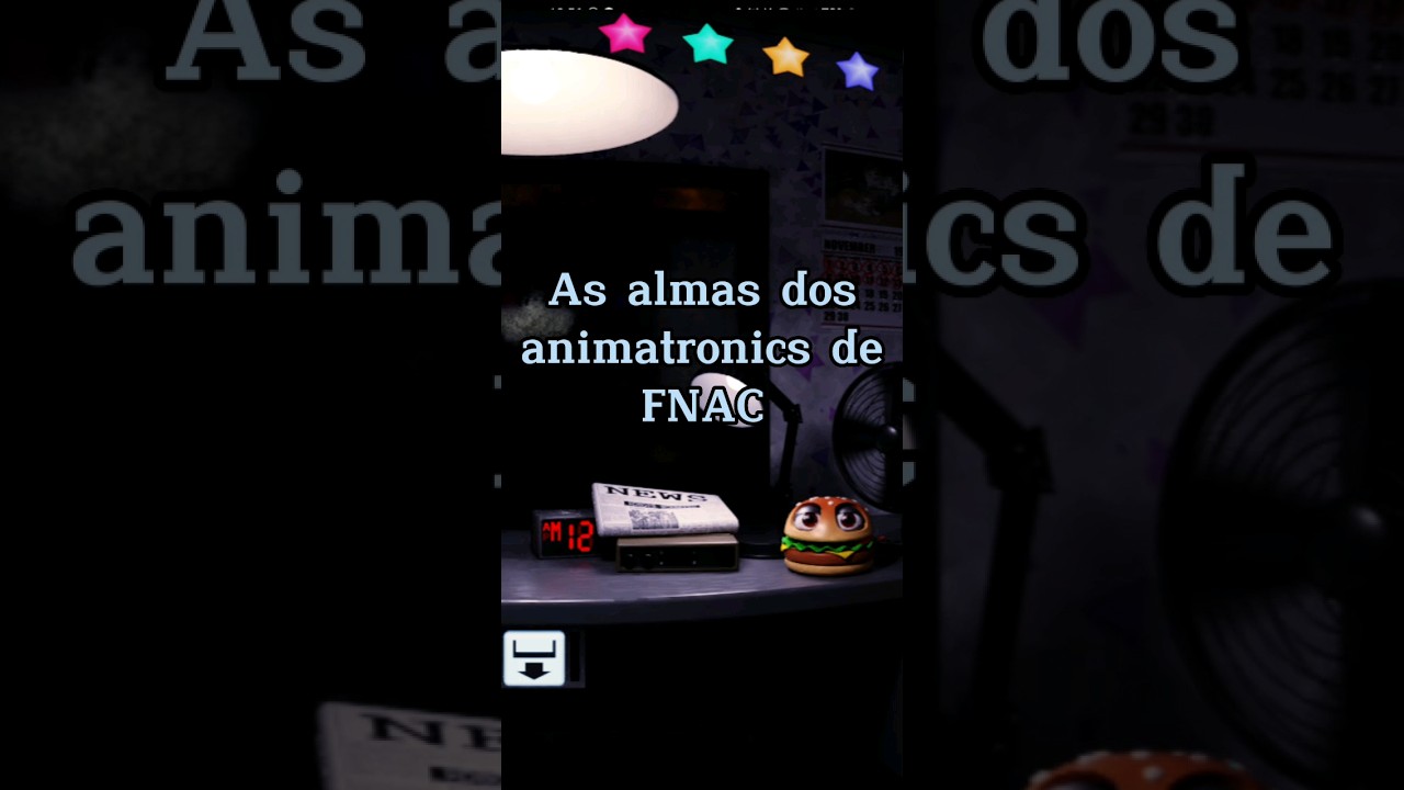 Almas dos animatronics de FNAC #fnaf #fangame #fivenightsatcandys #fnac