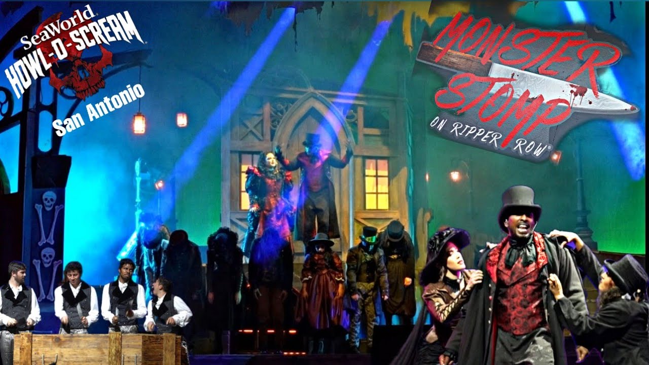 MONSTER STOMP 2022 Howl-O-Scream SeaWorld San Antonio