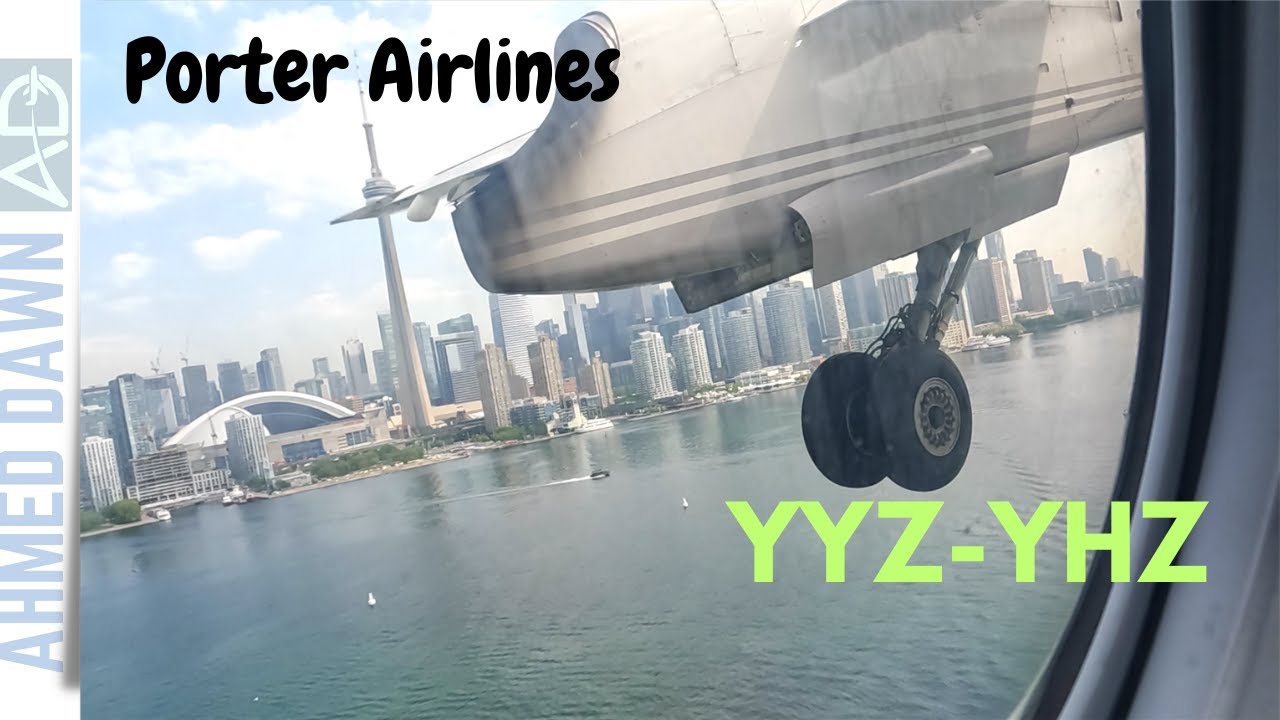 Отчет о поездке: Обзор рейса Porter Airlines из Торонто в Галифакс из аэропорта Билли Бишоп.