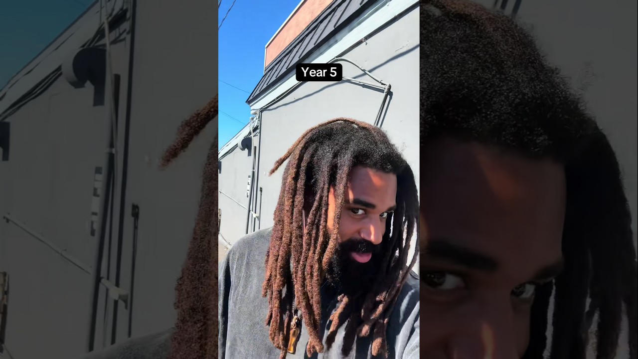 Traditional freeform locs journey #locs #dreads #freeformlocs #traditional