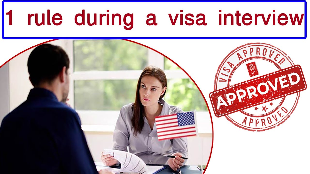 rule during a visa interview:  #us #usa #news #USAVisa