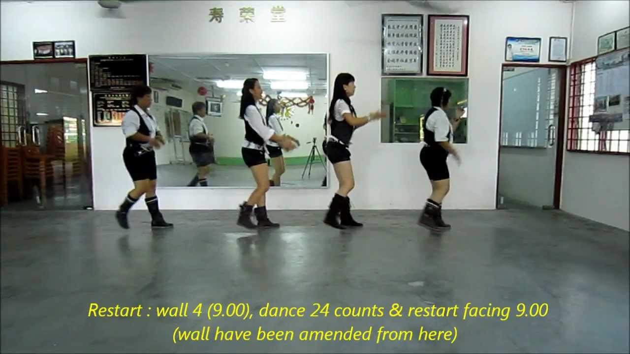 Mini Flute by Marie Sorensen. line dance (26/9/2011)