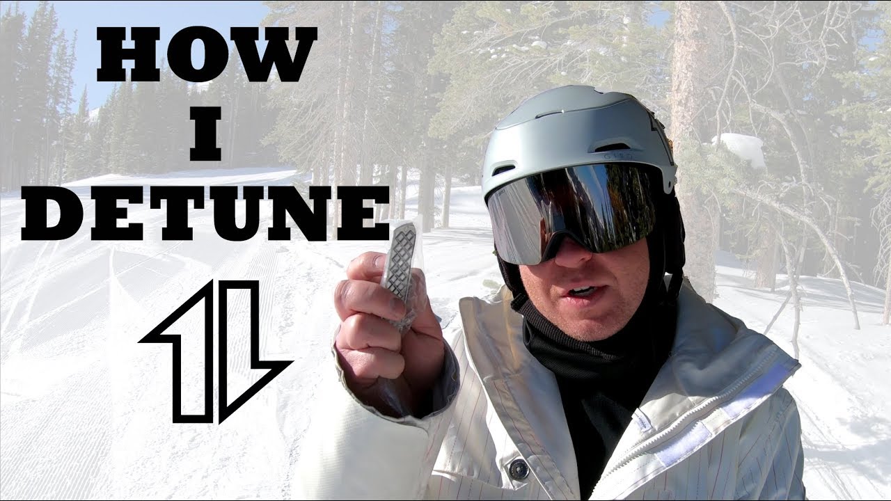 How I Detune a Snowboard