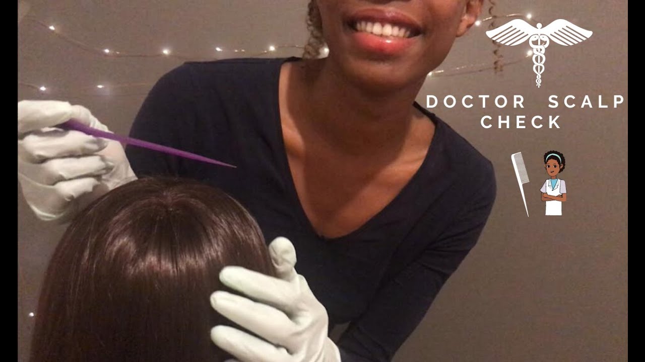 ASMR Francais 👩‍⚕ROLEPLAY MEDECIN DES CHEVEUX / CRANE 👩‍⚕ DOCTOR SCALP CHECK