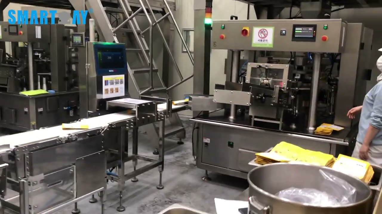 100g Roasted Peanut Stand up Pouch Packaging Line