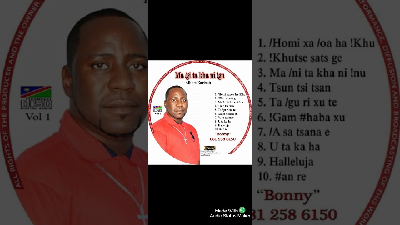 8. U taga ha                                                 by Alberto Bonny Kariseb