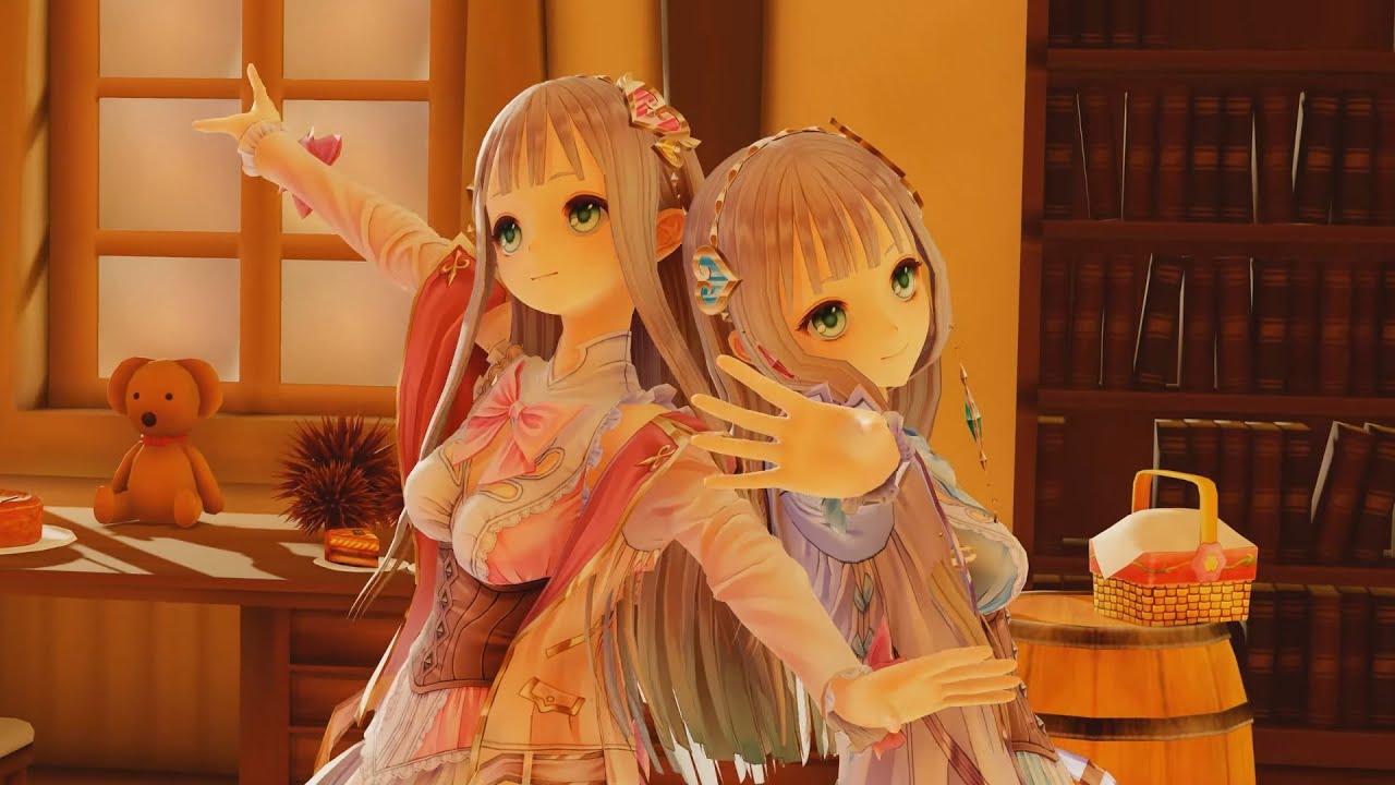 MMD [Atelier] Lulua Duo  -Dive to blue-  4K