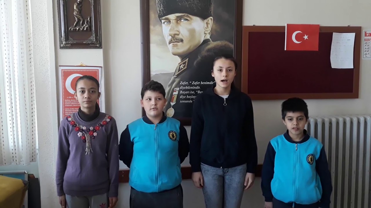 Mehmet Akif ERSOY ve İstiklal Marşı Videosu - Akçakoyun Yatılı Bölge Ortaokulu
