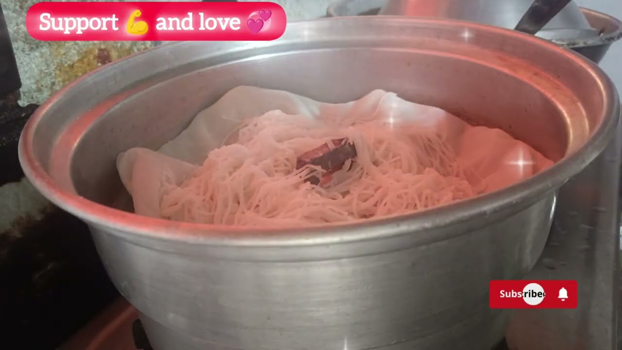 Idiyappam 🍥 and coconut 🥥 milk ###recipes morning 🍃🕊️ breakfast 🍽️