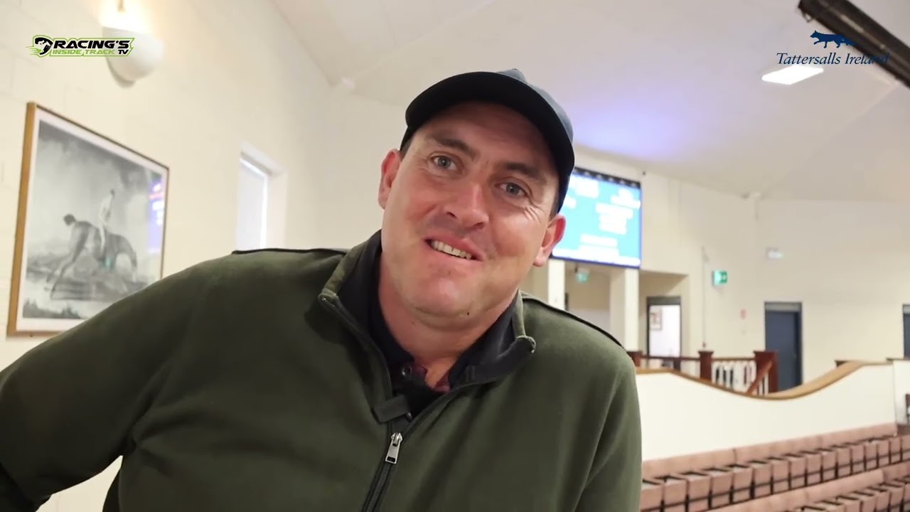 Sean Doyle was delighted with the 27 horses knocked down to Monbeg Stables at the Derby Sale