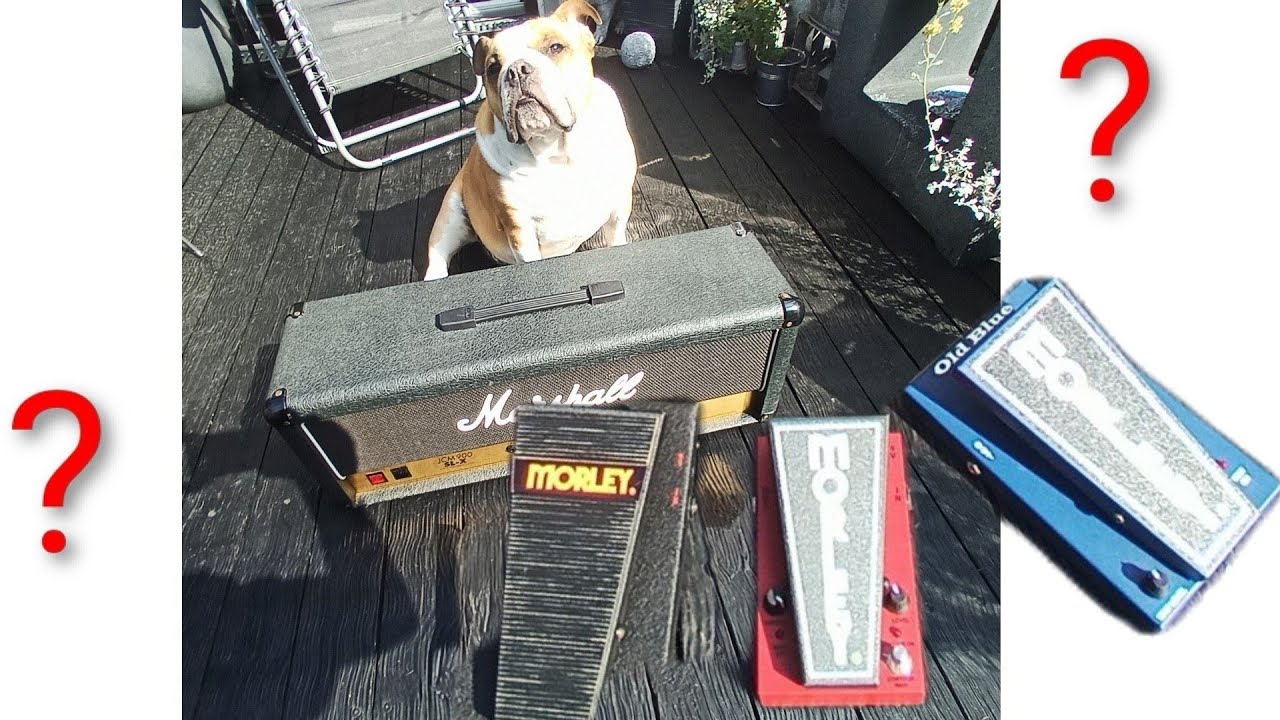 Morley Wah Pedale Vergleich...Bad Horsie Steve Vai von 1992 - Bad Horsie 20/20, Old Blue Rex Brown