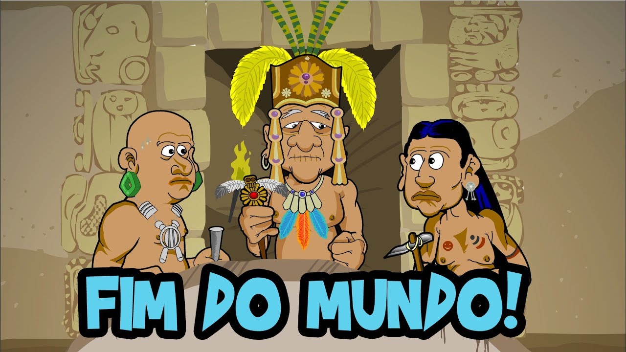 Três charges sobre o fim do mundo! (Do Baú)