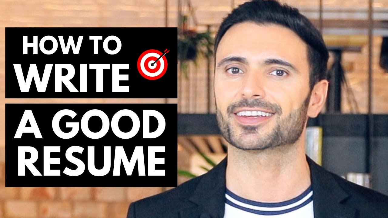 Resume Tips - How To Write a GOOD Resume in 5 STEPS