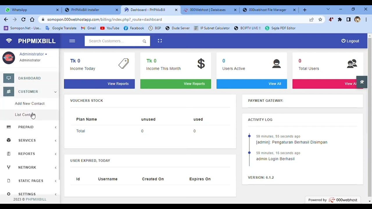 Free Mikrotik Billing Software installation tutorial - API Billing