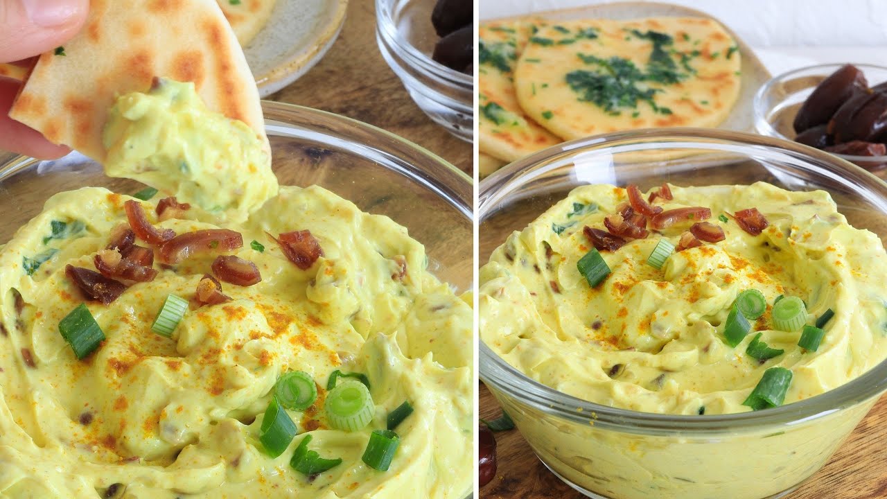 Der leckerste Dip in 3 Minuten I Dattel Curry Dip