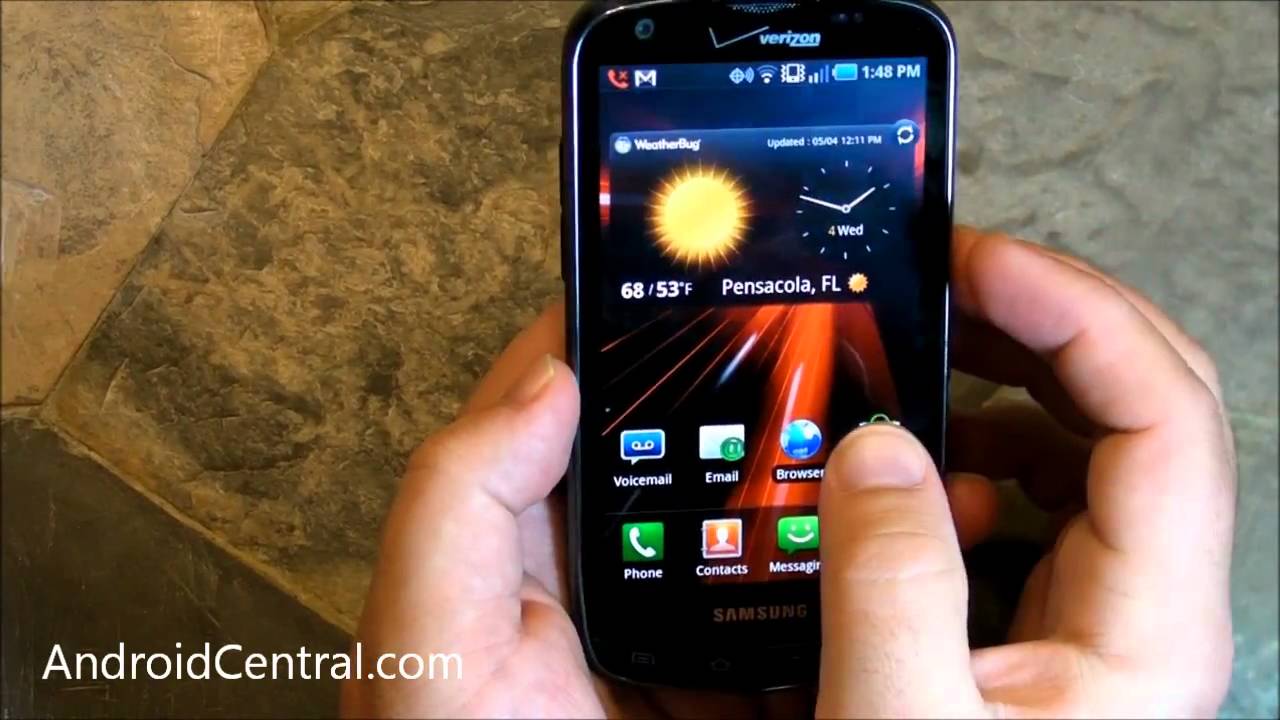 Samsung Droid Charge walkthrough