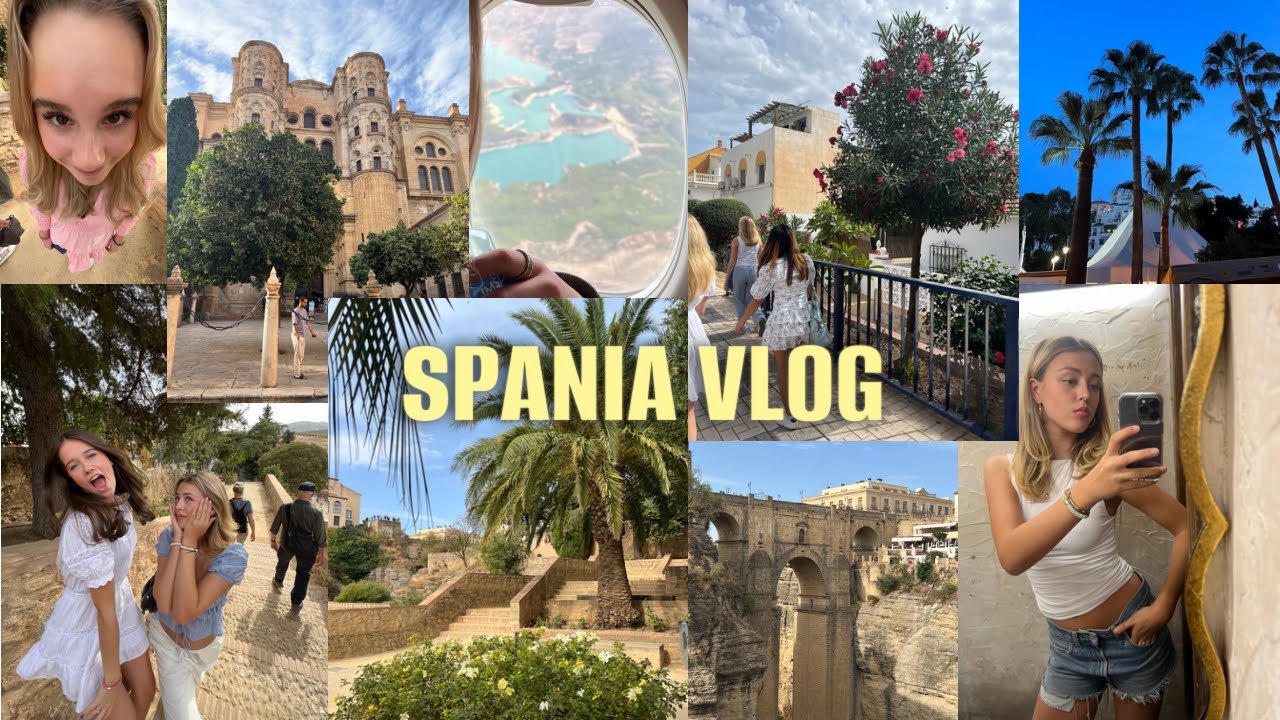 SPR&Aring;KREISE I SPANIA?! (malaga, shopping, mat, skole)