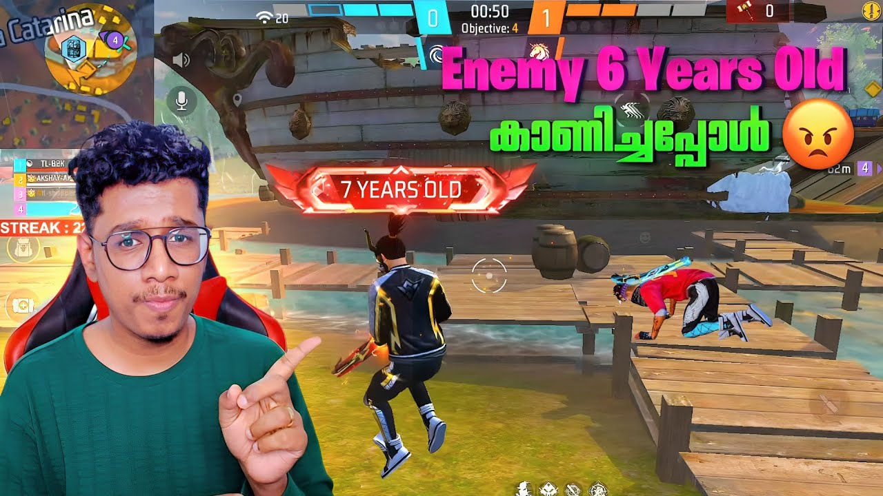Enemy 6 Years Old Tag കാണിച്ചു 😈 Cs Grandmaster Lobby | Freefire Malayalam 