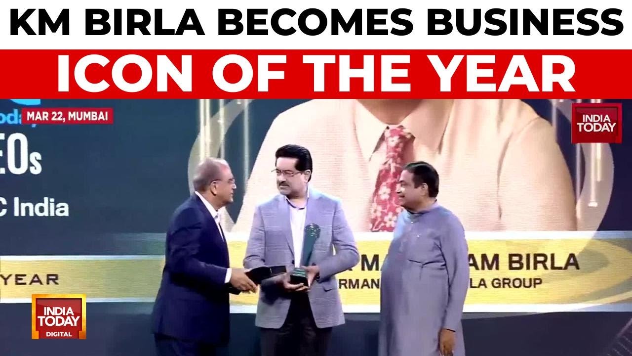 Kumar Mangalam Birla Becomes Business Icon Of The Year At India's Best CEOs Awards | Business Today