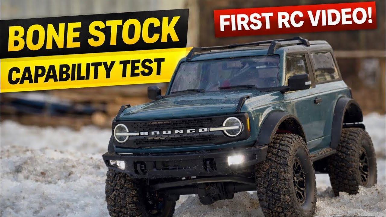 Stock Bronco RC Crawler - How Capable Is It REALLY?