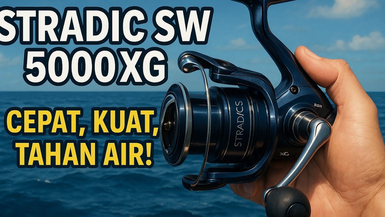 Reel Ringan Tapi BUAS‼️ Shimano Stradic SW 5000XG Nggak Kalah Sama Stella?! WORTH IT NGGAK? 