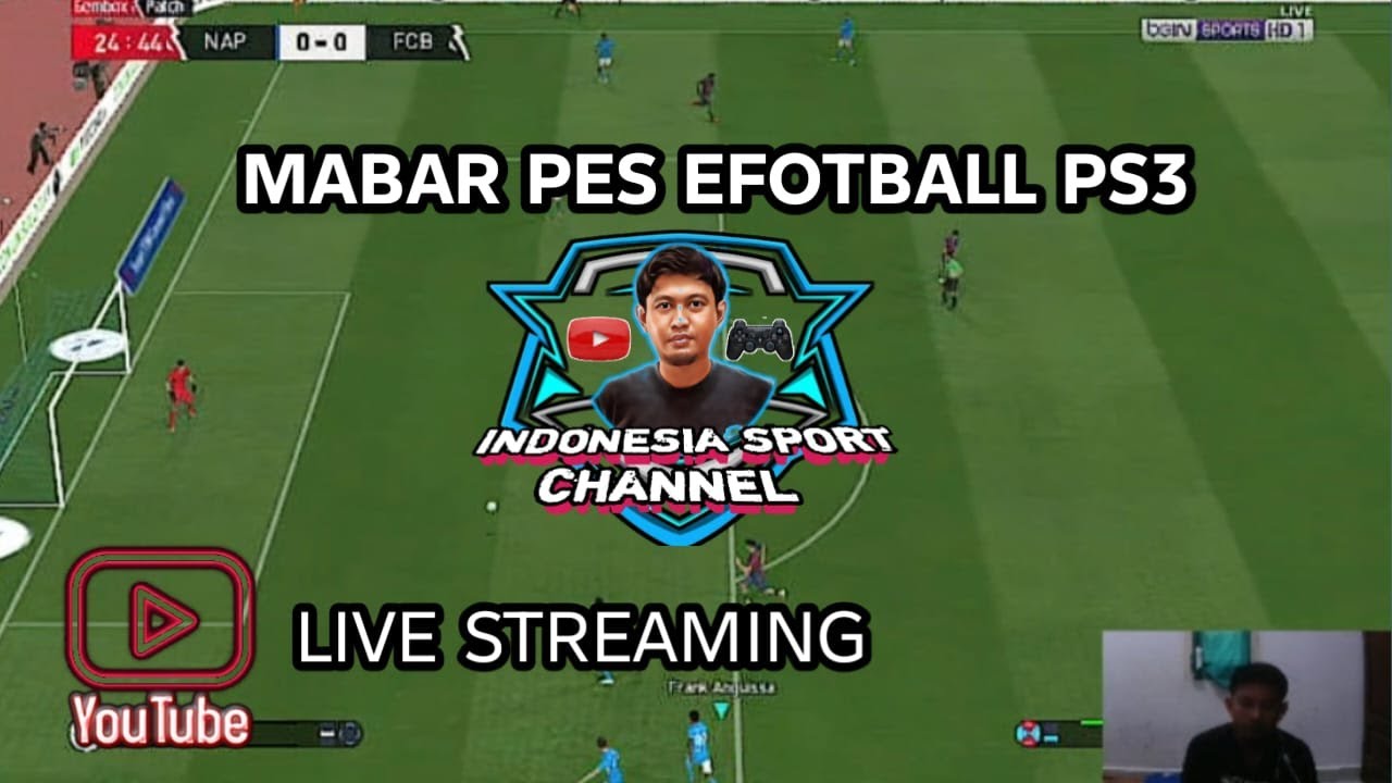 Live Streaming efotbal pes ps3 2026
