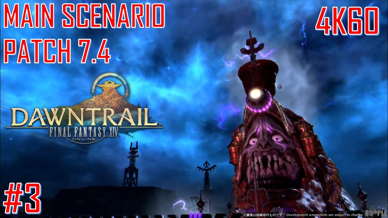 Final Fantasy XIV Основной сценарий, патч 7.4 [4K60], Часть 3