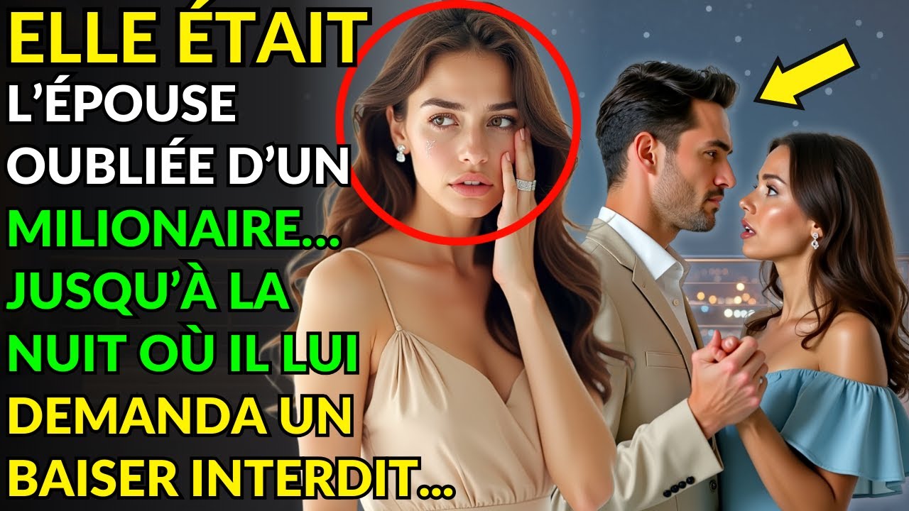 ELLE ÉTAIT L’ÉPOUSE OUBLIÉE D’UN MILIONAIRE… JUSQU’À LA NUIT OÙ IL LUI DEMANDA UN BAISER INTERDIT..
